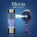 Pack HydroMist - Botella Hidrogenada + Ventilador Nebulizador Bluvia
